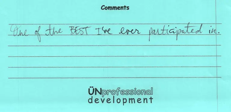 testimonials from teacher